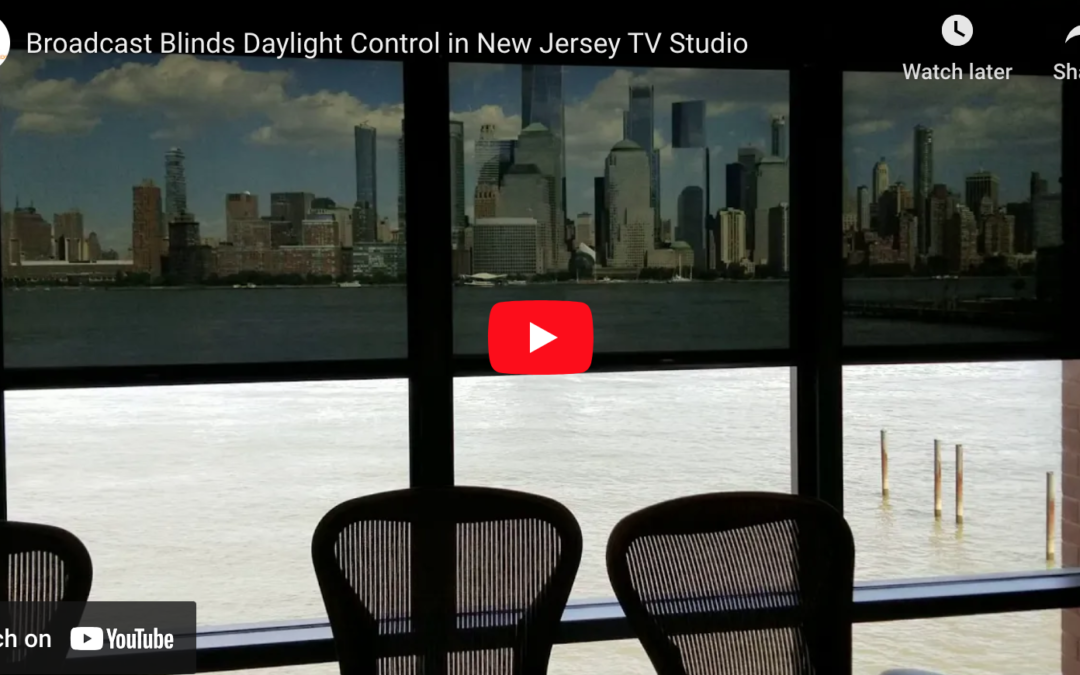 NJTV News Segments Get Stunning Skyline View, Thanks to Daylight Control