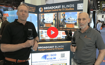 Broadcast Blinds works for broadcast as well as corporate spaces on camera